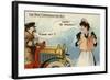 Postcard Opposing the National Insurance Act 1911-null-Framed Giclee Print