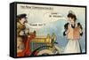 Postcard Opposing the National Insurance Act 1911-null-Framed Stretched Canvas