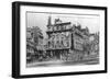 Postcard Showing Damage to Deffieux Restaurant, Porte St.-Martin, after the 1871 Paris Commune-null-Framed Giclee Print