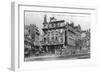 Postcard Showing Damage to Deffieux Restaurant, Porte St.-Martin, after the 1871 Paris Commune-null-Framed Giclee Print