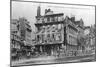 Postcard Showing Damage to Deffieux Restaurant, Porte St.-Martin, after the 1871 Paris Commune-null-Mounted Giclee Print