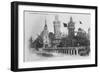 Postcard Showing the Foreign Pavilions on the Rue Des Nations at the Exposition Universelle of 1900-null-Framed Giclee Print