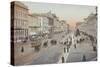 Postcard Showing the Nevsky Prospect, St. Petersburg, Russia, 1900-null-Stretched Canvas