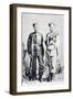 Postcard Showing Two Gurkha Soldiers C. 1900-null-Framed Giclee Print