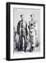 Postcard Showing Two Gurkha Soldiers C. 1900-null-Framed Giclee Print