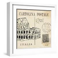 Postcard Sketches IV-Anne Tavoletti-Framed Art Print