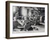 Postcard with Pottery Making for Vallauris Tableware, Ca 1900, France-null-Framed Giclee Print