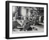 Postcard with Pottery Making for Vallauris Tableware, Ca 1900, France-null-Framed Giclee Print