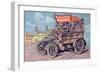 Postcard with the Slogan 'Long Live the Revolution', 1917-null-Framed Giclee Print