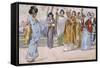 Postcard-Leopoldo Metlicovitz-Framed Stretched Canvas