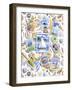 Postcards And Shells-Geraldine Aikman-Framed Giclee Print