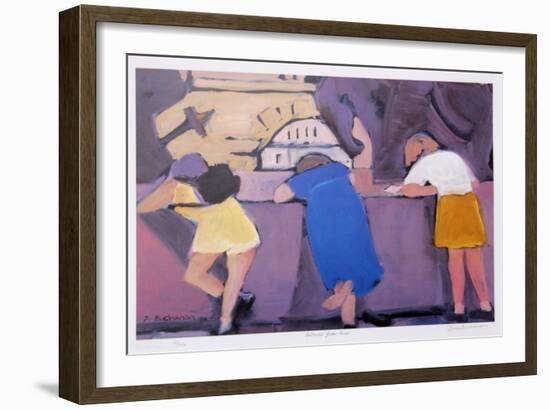 Postcards from Paris-Zora Buchanan-Framed Collectable Print