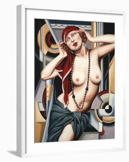 Postcards from Paris-Catherine Abel-Framed Giclee Print