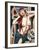 Postcards from Paris-Catherine Abel-Framed Giclee Print