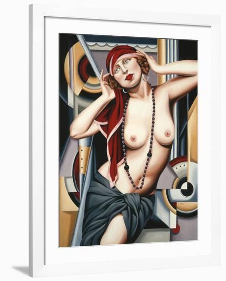 Postcards from Paris-Catherine Abel-Framed Giclee Print