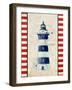 Postcards from the Sea 1-Kimberly Allen-Framed Art Print