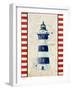 Postcards from the Sea 1-Kimberly Allen-Framed Art Print