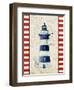 Postcards from the Sea 1-Kimberly Allen-Framed Art Print