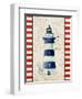 Postcards from the Sea 1-Kimberly Allen-Framed Art Print