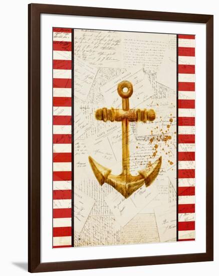 Postcards from the Sea 2-Kimberly Allen-Framed Art Print