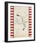 Postcards from the Sea 3-Kimberly Allen-Framed Art Print