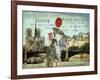 Postcards of Paris VI-Sandy Lloyd-Framed Art Print