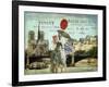 Postcards of Paris VI-Sandy Lloyd-Framed Art Print