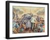 Posted to Newfie, 1942-Paul Goranson-Framed Giclee Print