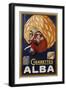 Poster Advertisement for Alba Cigarettes-null-Framed Giclee Print