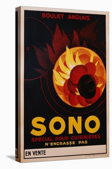 Poster Advertisement for Sono Kitchen Stove Fuel-null-Stretched Canvas