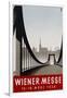 Poster Advertisement for Wiener Messe Trade Fair-null-Framed Giclee Print