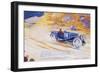 Poster Advertising a Ballot 2 Litre Sports Car-null-Framed Giclee Print