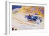 Poster Advertising a Ballot 2 Litre Sports Car-null-Framed Giclee Print