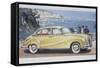 Poster Advertising a Bmw 502 Car, 1957-null-Framed Stretched Canvas