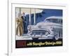 Poster Advertising a Buick, 1952-null-Framed Giclee Print