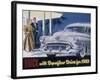 Poster Advertising a Buick, 1952-null-Framed Giclee Print