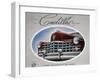 Poster Advertising a Cadillac, 1947-null-Framed Giclee Print