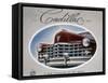 Poster Advertising a Cadillac, 1947-null-Framed Stretched Canvas