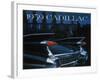 Poster Advertising a Cadillac, 1959-null-Framed Giclee Print