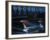 Poster Advertising a Cadillac, 1959-null-Framed Giclee Print