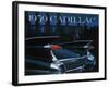 Poster Advertising a Cadillac, 1959-null-Framed Giclee Print