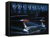 Poster Advertising a Cadillac, 1959-null-Framed Stretched Canvas