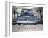 Poster Advertising a Chrysler, 1946-null-Framed Giclee Print