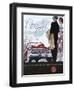 Poster Advertising a Chrysler, 1950-null-Framed Giclee Print