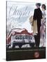 Poster Advertising a Chrysler, 1950-null-Stretched Canvas