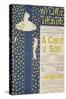 Poster Advertising A Comedy of Sighs, a Play by John Todhunter, 1894-Aubrey Beardsley-Stretched Canvas