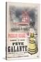 Poster Advertising a 'Fete Galante' at the Moulin Rouge, Montmartre, Paris. Late 19th Century-Roedel-Stretched Canvas