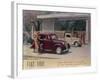 Poster Advertising a Fiat 1100, 1940-null-Framed Giclee Print