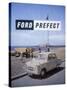 Poster Advertising a Ford Prefect Car, 1956-null-Stretched Canvas