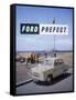 Poster Advertising a Ford Prefect Car, 1956-null-Framed Stretched Canvas